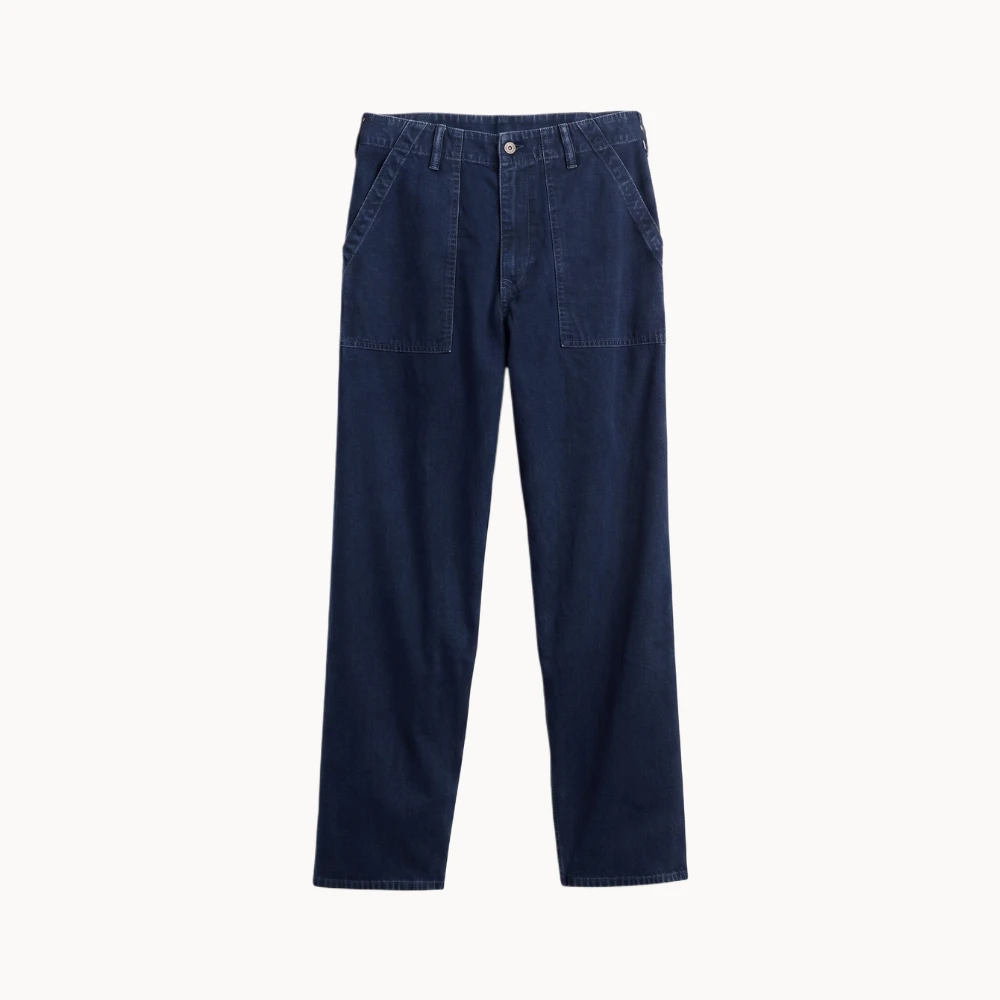 Canvas Baggy Trouser Jeans