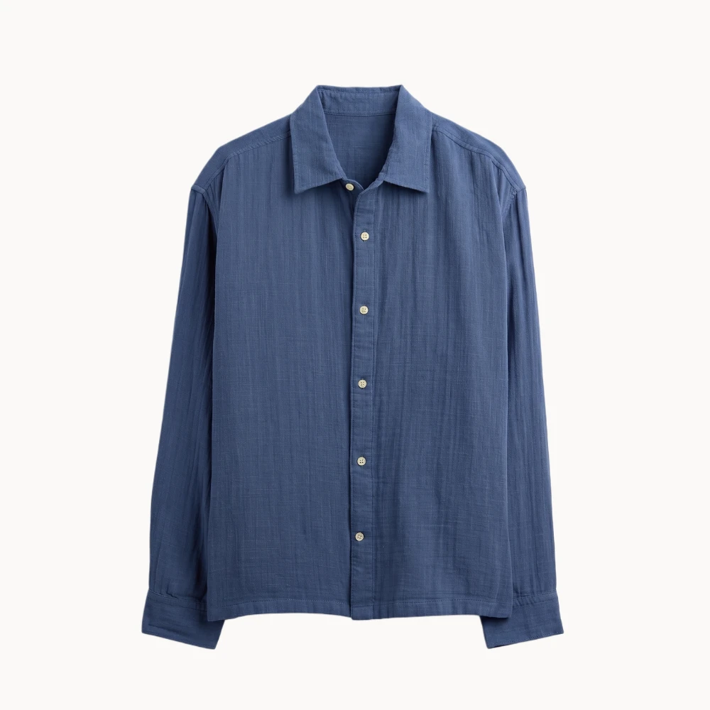 Gauze Shirt in Boxy Fit