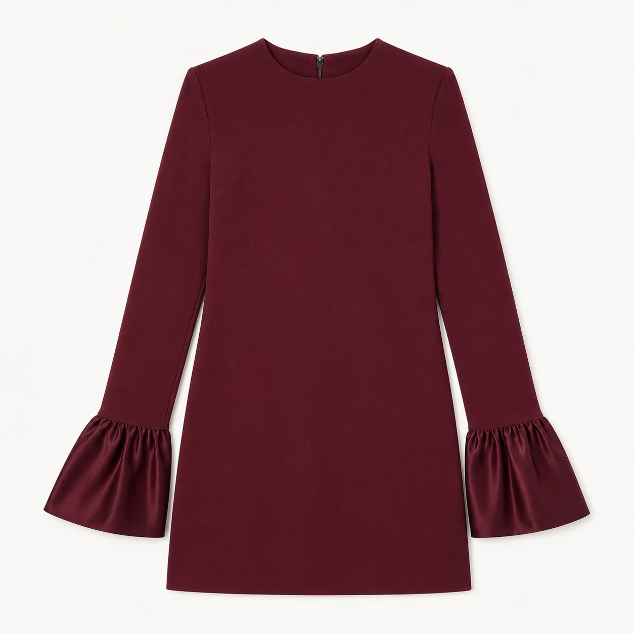 Crepe Mini Dress