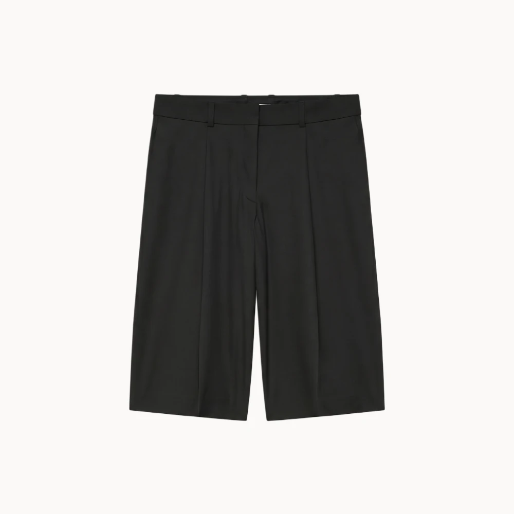 Pleated Shorts