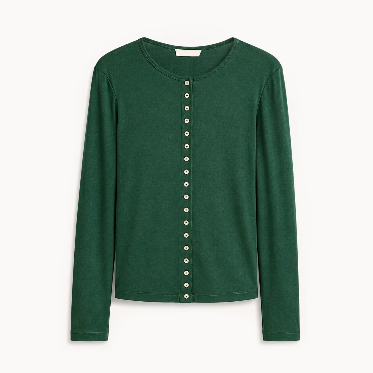 Cardigan in Flowy Fabric