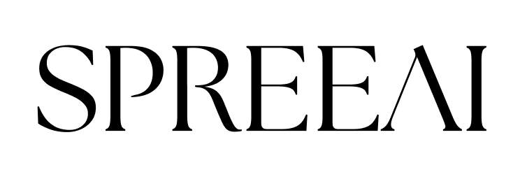 Black SPREEAI wordmark